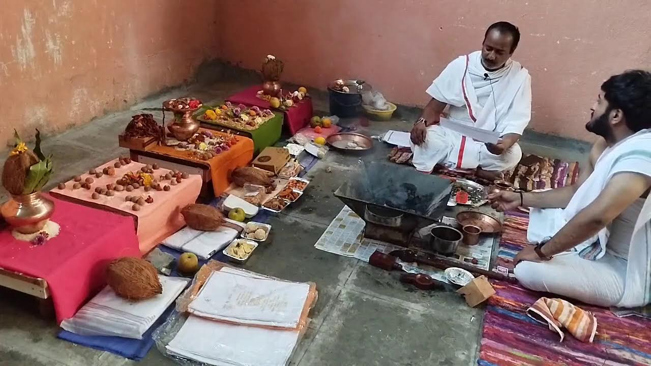 Pandit Performing Puja